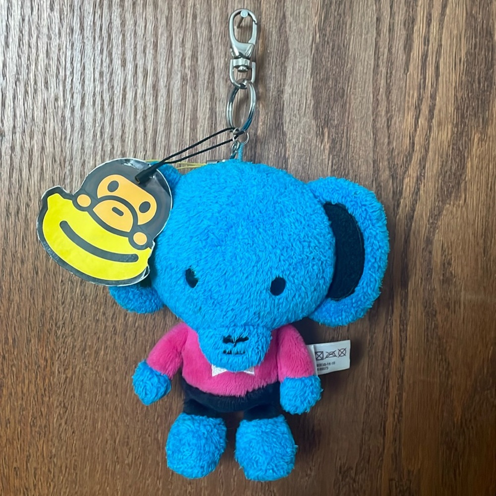 Bape Baby Milo Plush Keychain